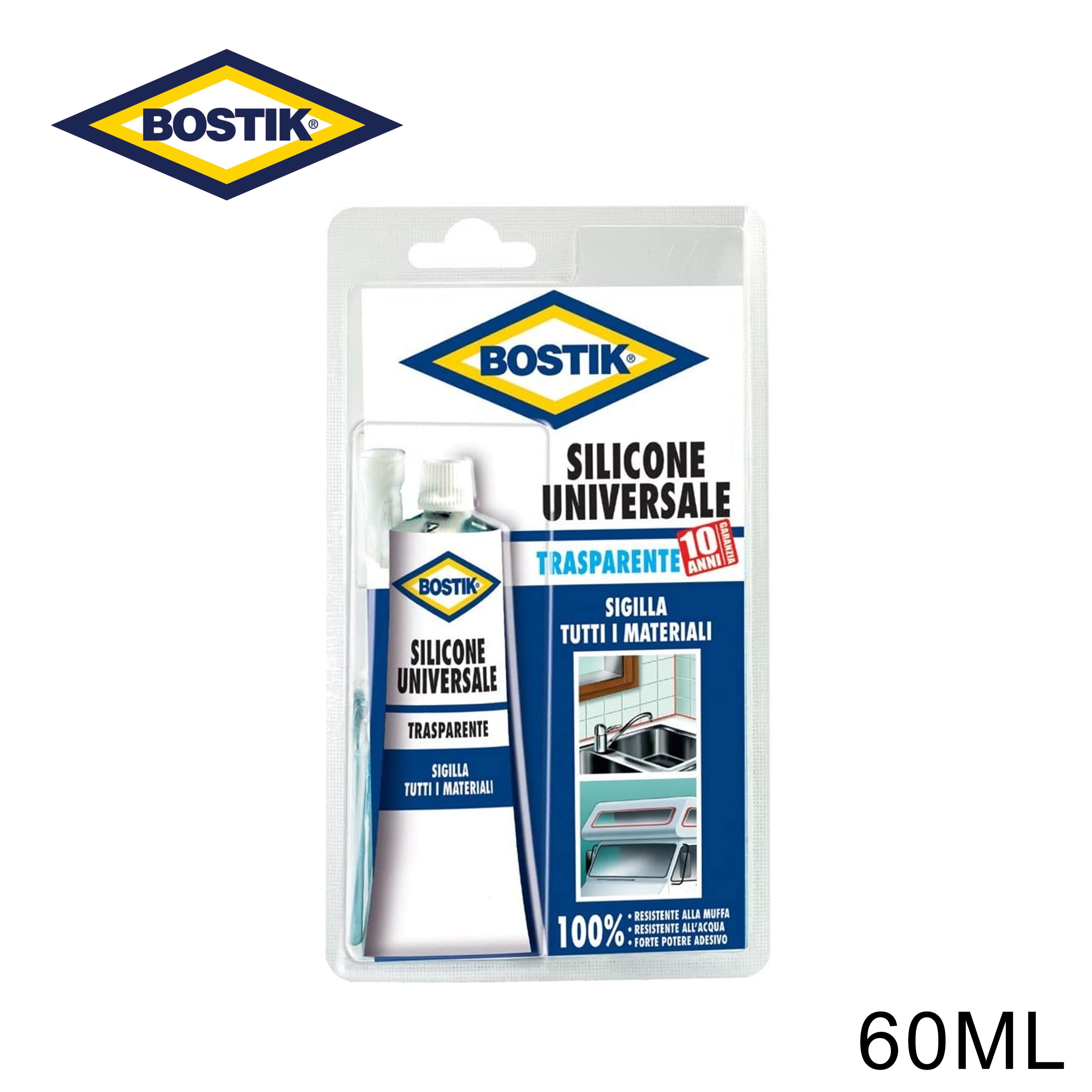 SILICONE 60ML TRASPARENTE BOSTIK ART.D2476 BL1 - koseakasa