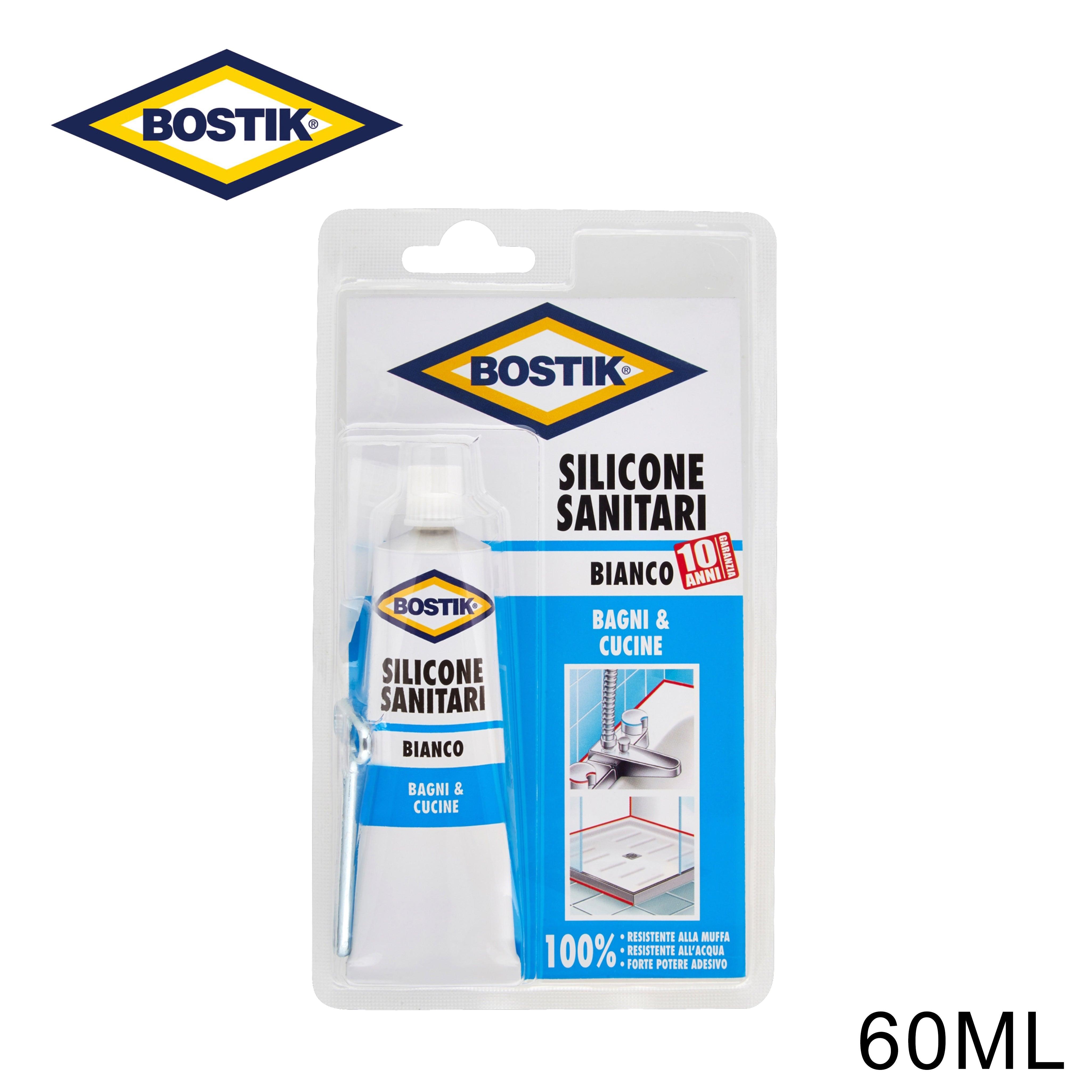 SILICONE 60ML BIANCO BAGNI-CUCINE BOSTIK ART.D2477 BL1 - koseakasa